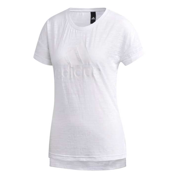 Adidas Adidas T Shirt Women's Gray White