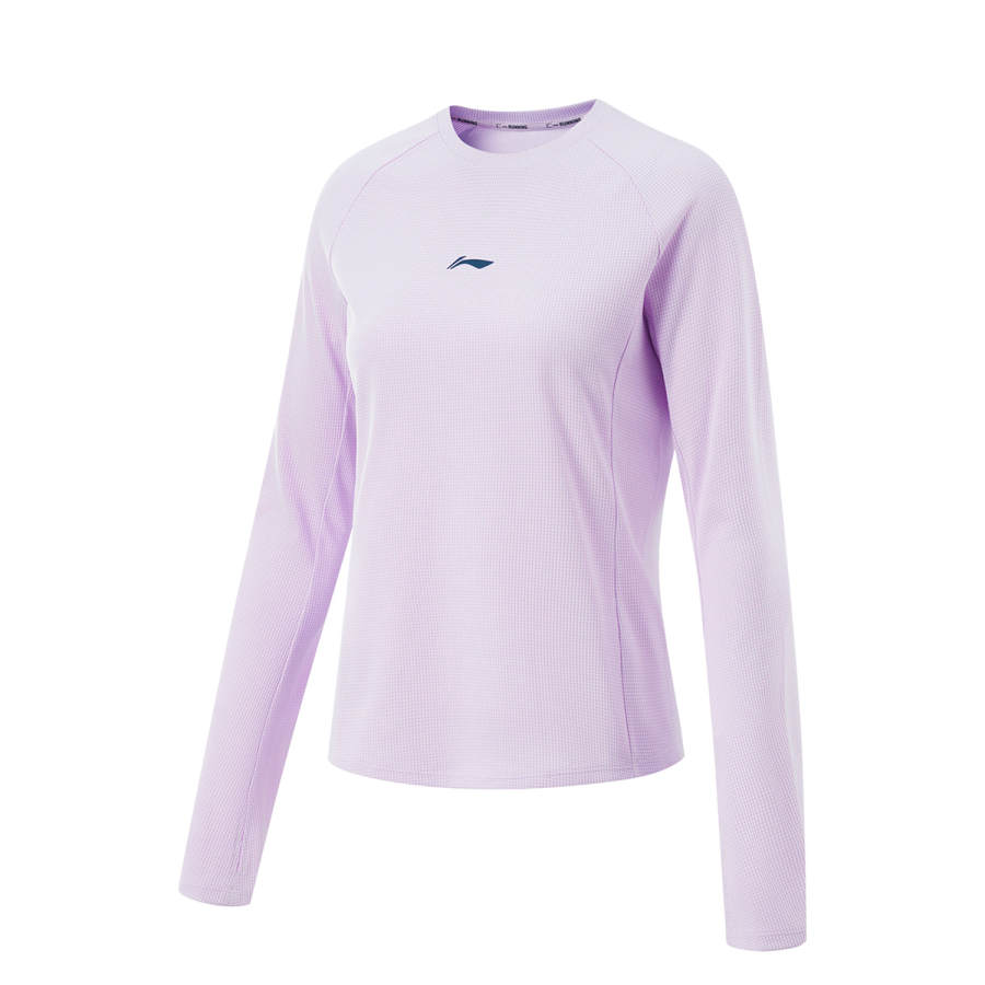 Li-Ning Li Ning Running Collection T Shirt Women's Condensed Purple