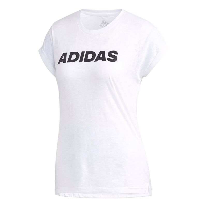 Adidas Adidas T Shirts Women's White Crew Neck Moderate