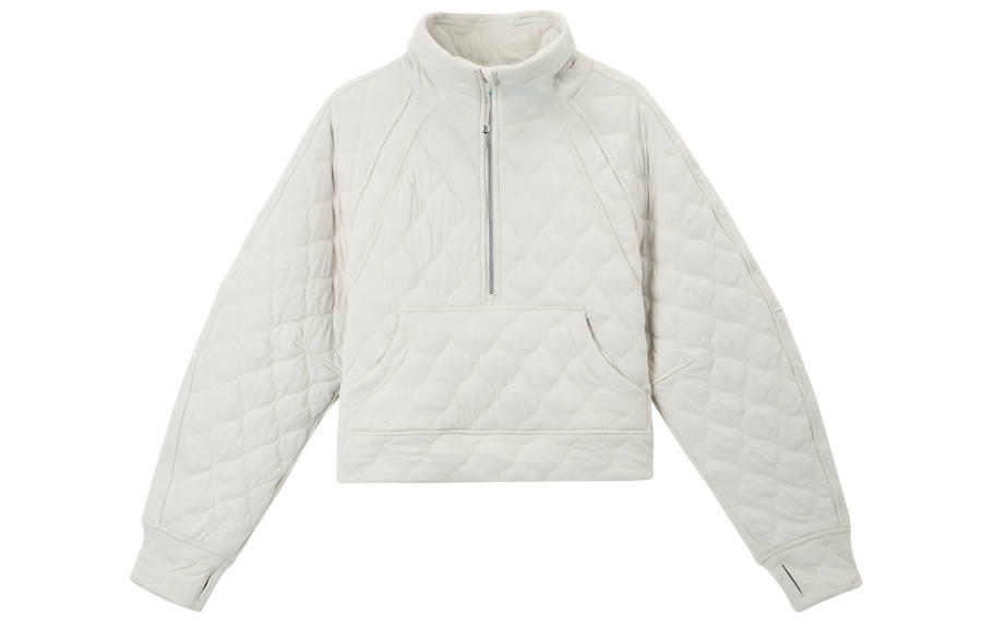 Lululemon Scuba Series Oversized Quilted Half Zip Sweatshirt Women's