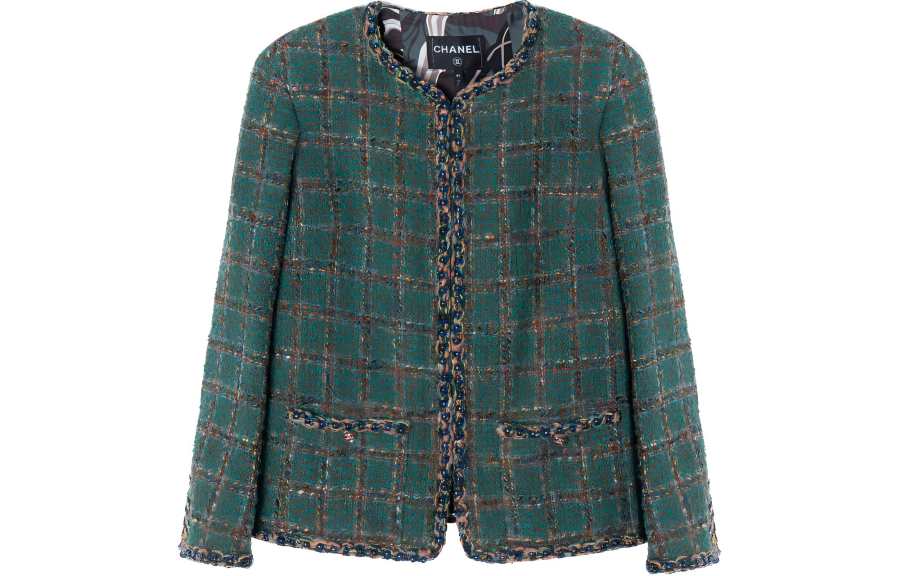 CHANEL Jackets & Coats Women's Green