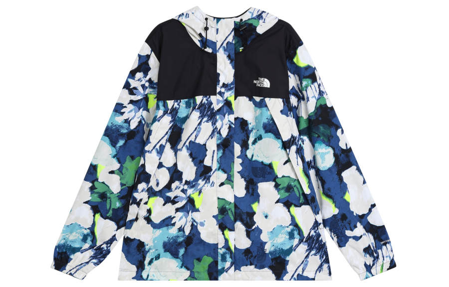 THE NORTH FACE Jackets Women's White Blue Hooded Moderate Other