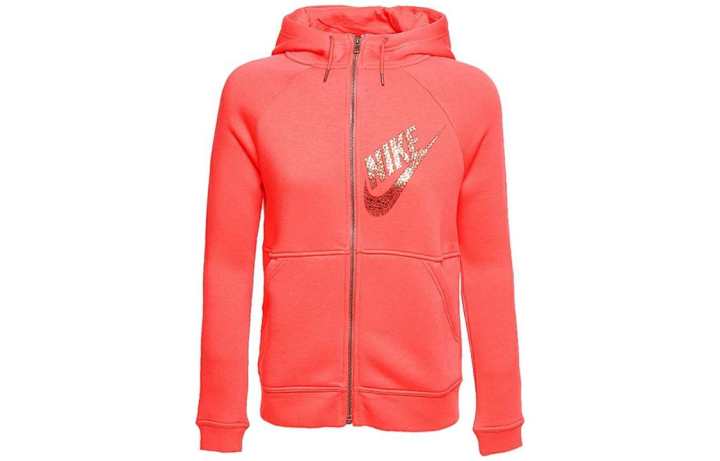 Nike Nike Jackets Women's Red Hooded Moderate Other
