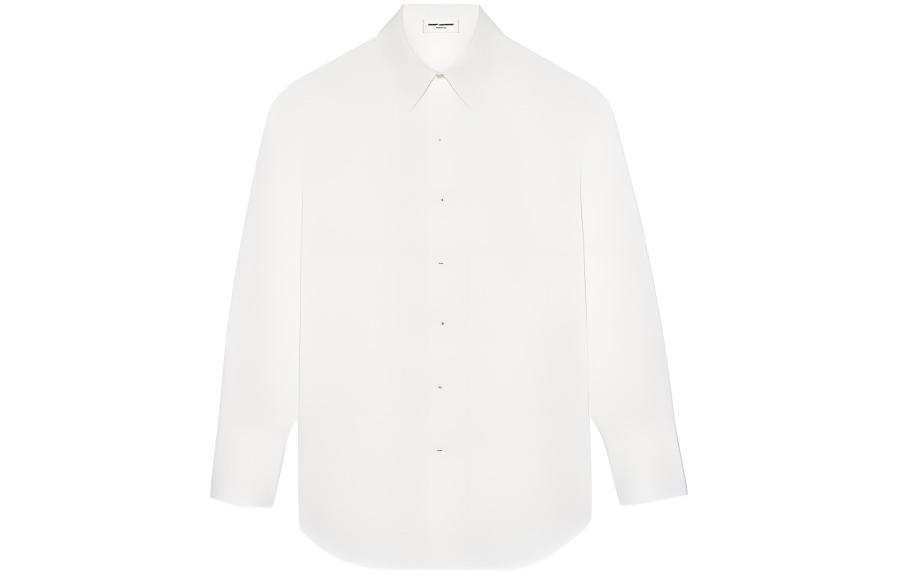 SAINT LAURENT SS24 Shirt Women's White