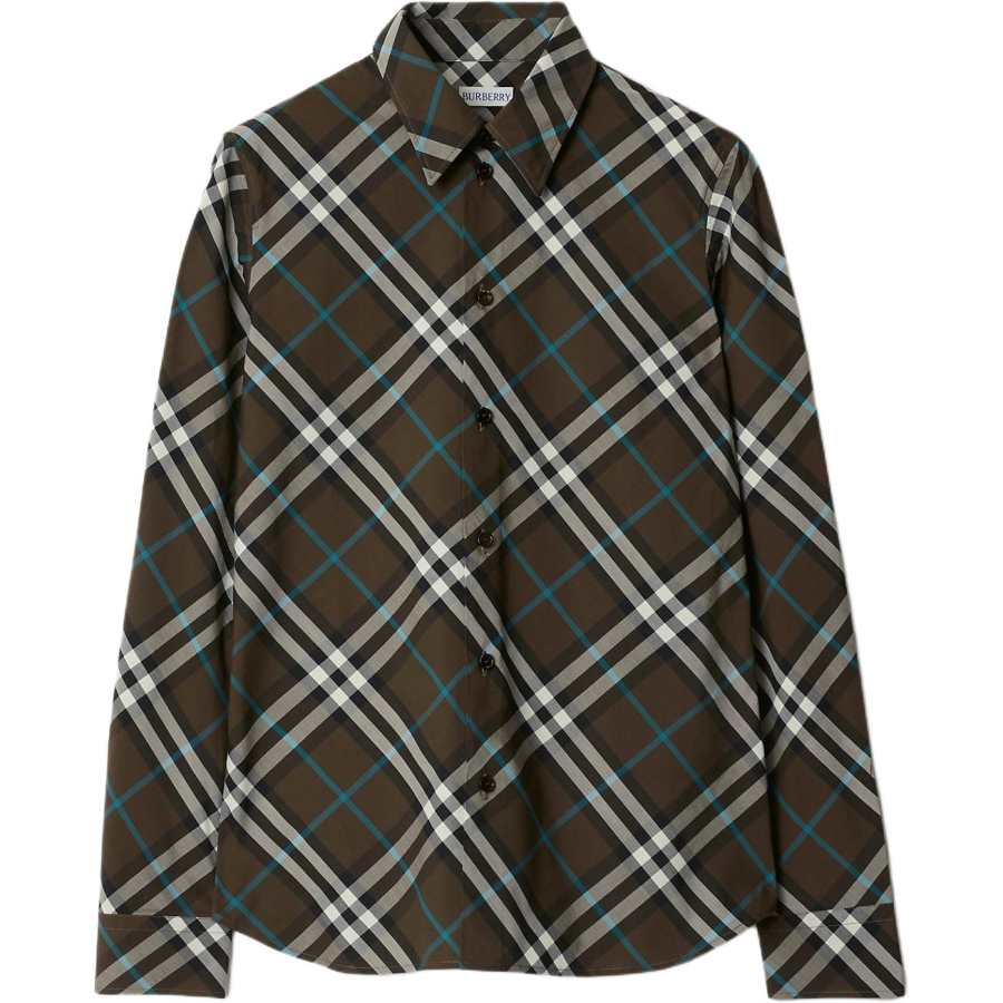 Burberry Shirt Slim Fit Women's Brown