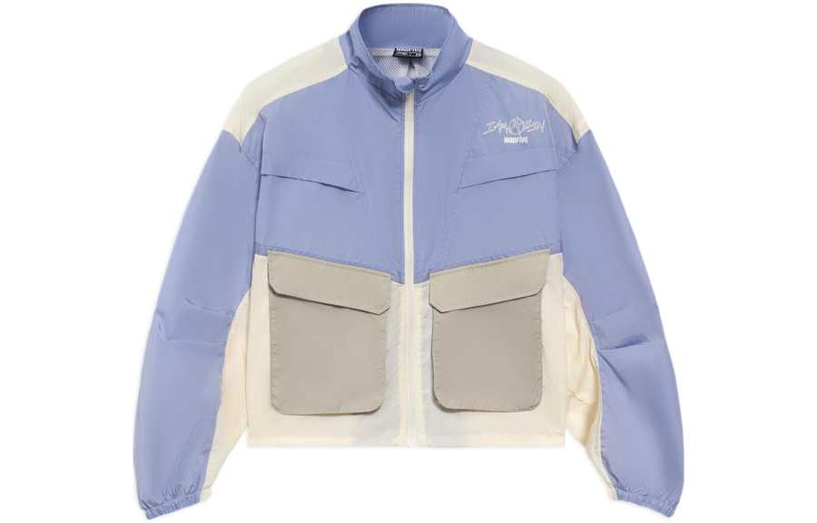 Li-Ning Li Ning Jacket Women's Flower Cyan Purple