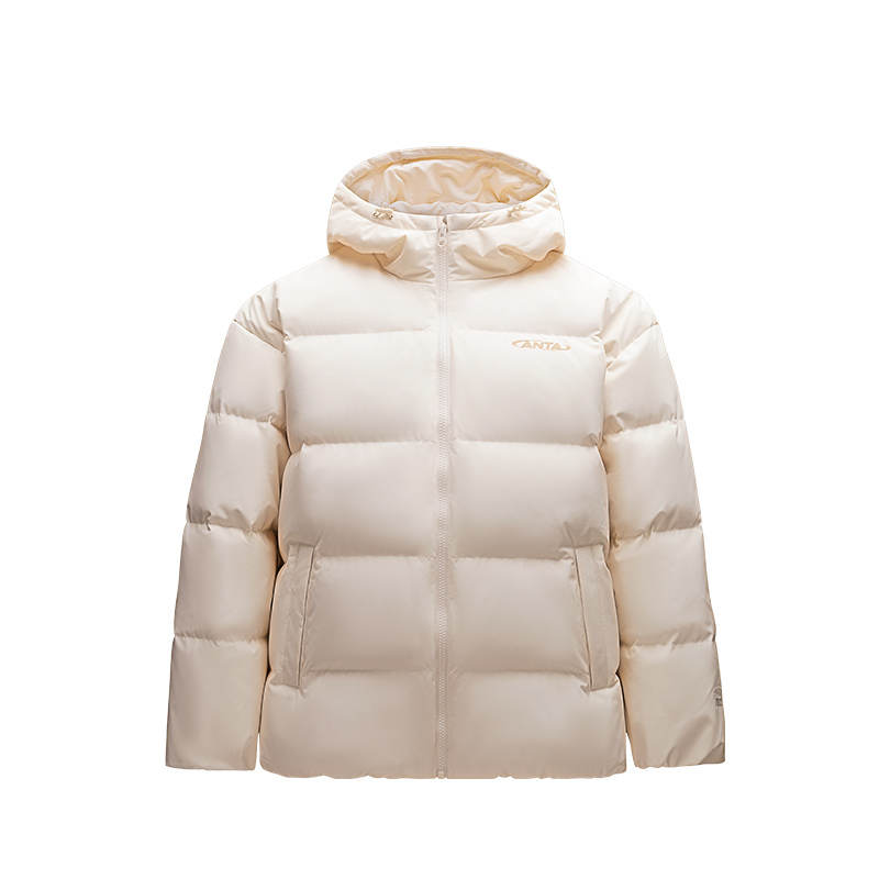 Anta Sports Life Collection Down Jacket Women's Vanilla Ecru
