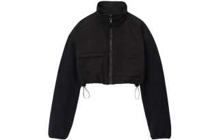 Alexander Wang Jackets Women's Black Stand Collar Moderate Other