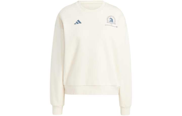 Adidas Adidas Boston Marathon® 2024 Fleece Sweatshirt Women's White