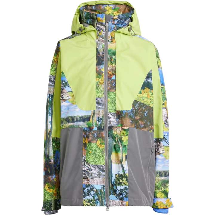 Adidas Adidas Truenature landscape-print hooded jacket