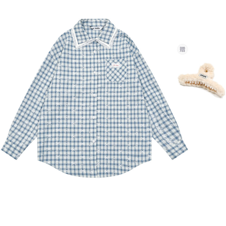 Umoumo Umoumo Shirts Women's Lapel Moderate