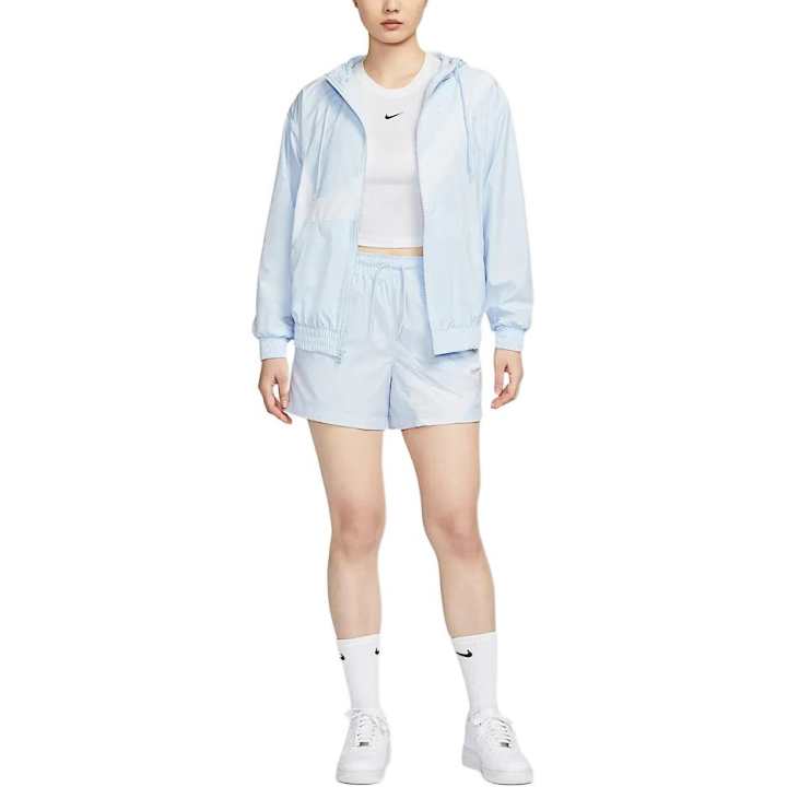 Nike Nike Sportswear Classics Jacket Women's Purple Blue/White