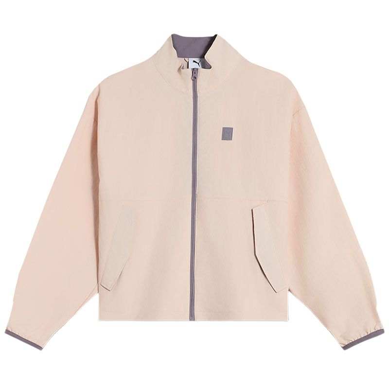 PUMA Jackets Women's Pink Stand Collar Moderate Other