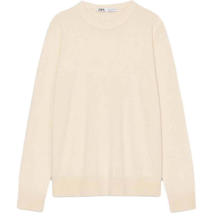 ZARA Knitwear Women's Raw White