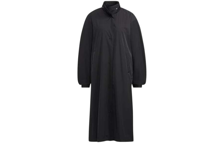 Adidas Adidas Coats Women's Black Stand Collar Moderate