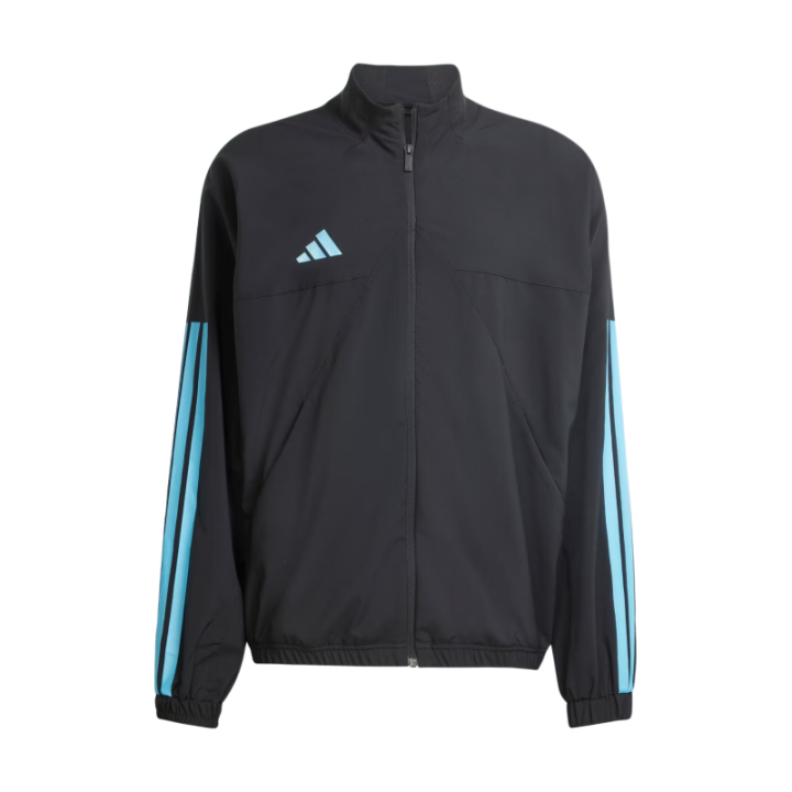 Adidas Adidas Track Jacket Men's Black/Bright Cyan