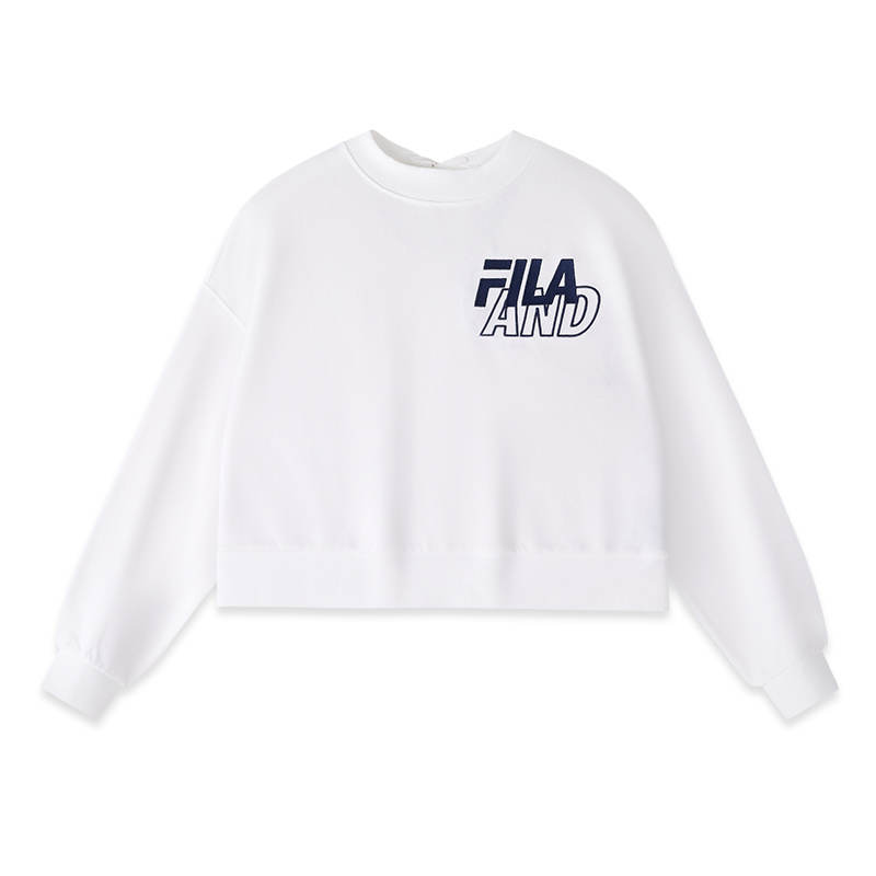 FILA FUSION Sweatshirt Women's Standard White