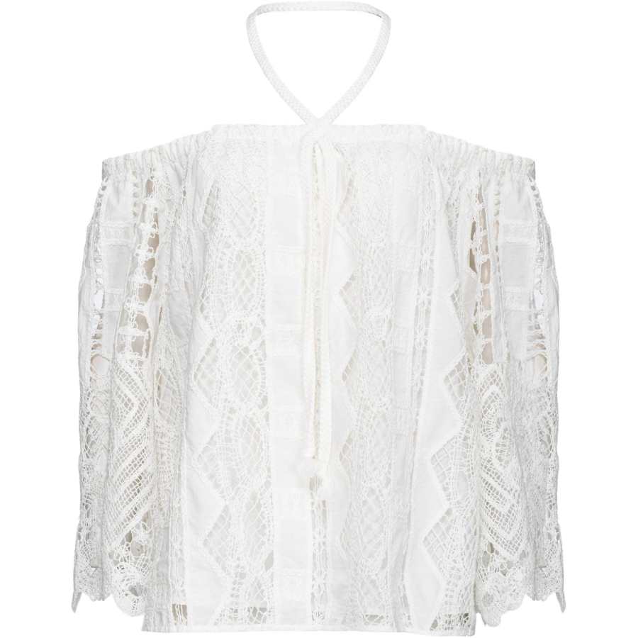 PINKO PINKO Notorius Curled Neckline Blouse