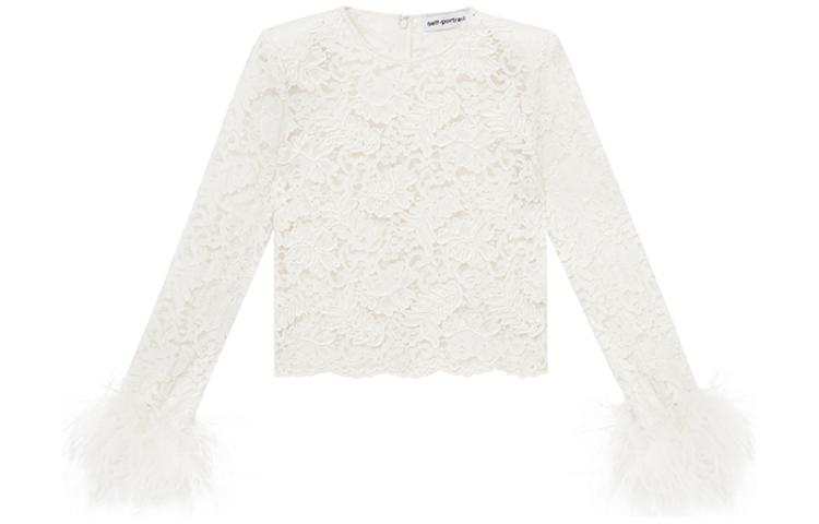 Self-portrait Self portrait Knitwear Women's Ivory White