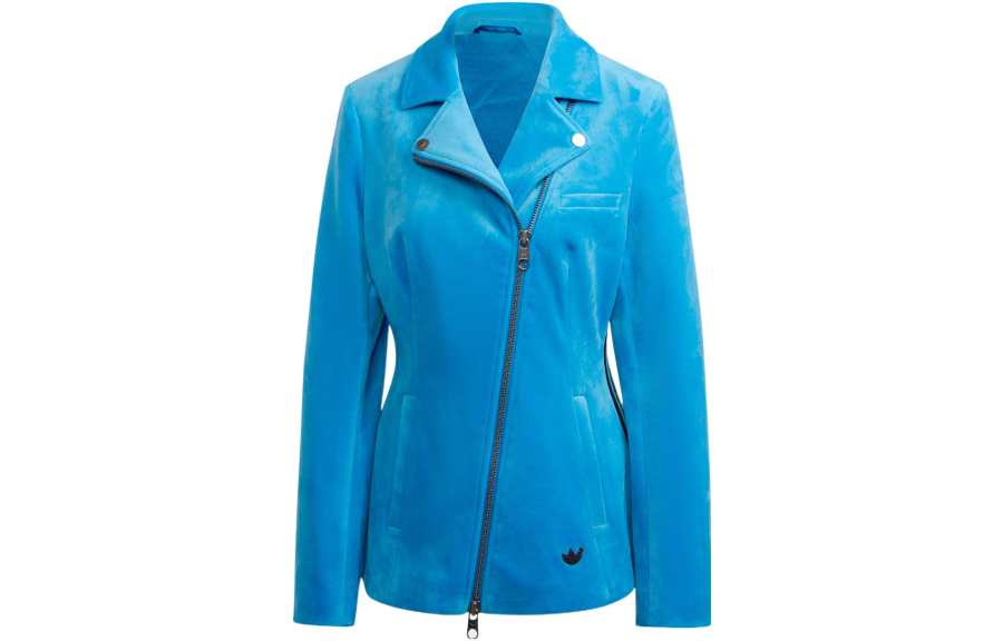 Adidas Originals Blue Version Collection Business Suit Women's Bird Feather Blue