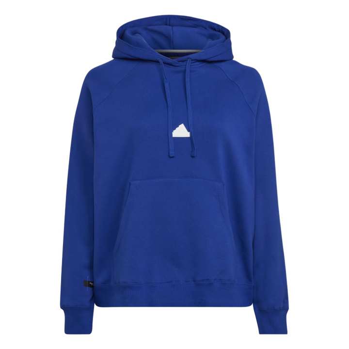 Adidas Adidas Sweatshirts Women's Blue Hooded Moderate Plus Size