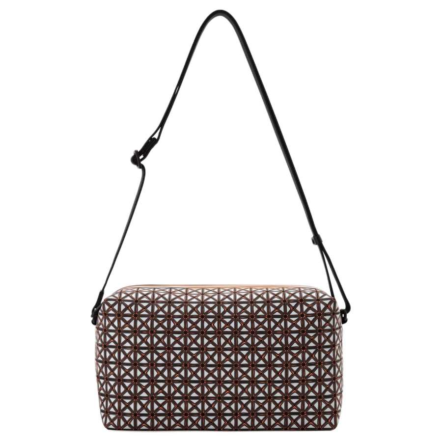 ISSEY MIYAKE Kuro Pu Crossbody Bag, Shoulder Bag Unisex Brown