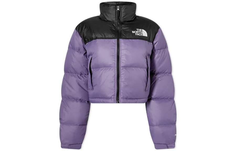 THE NORTH FACE Women's Nuptse Short Jacket Lunar Slate