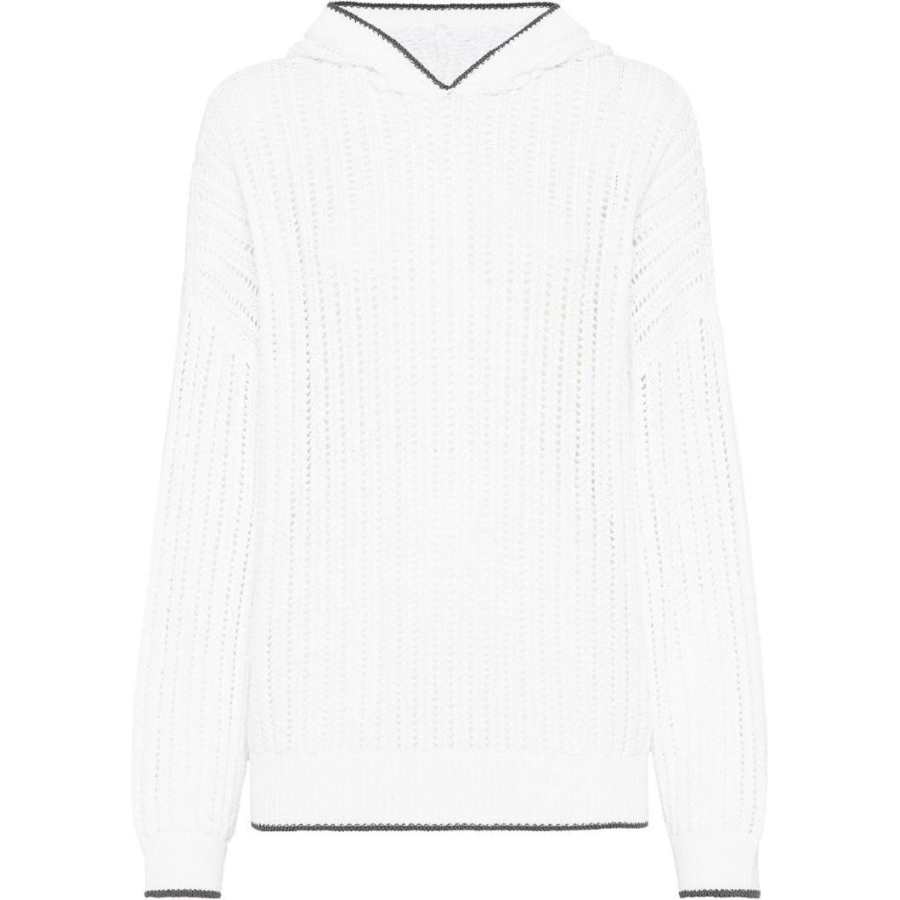 Brunello Cucinelli Hooded Knitted Jumper