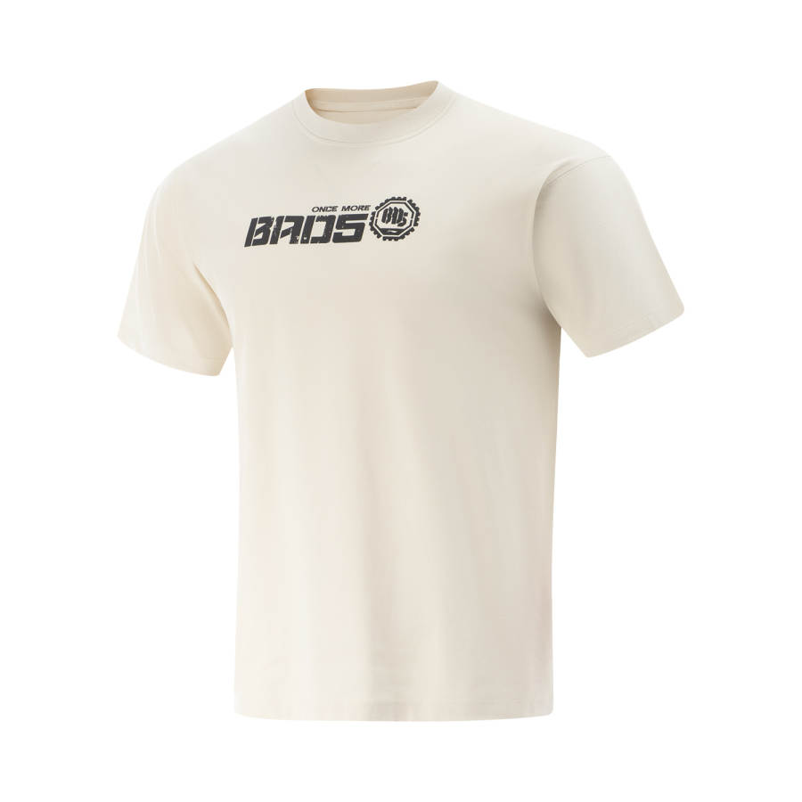Li-Ning Li Ning Basketball Collection T Shirt Men's Clam Pink Gray