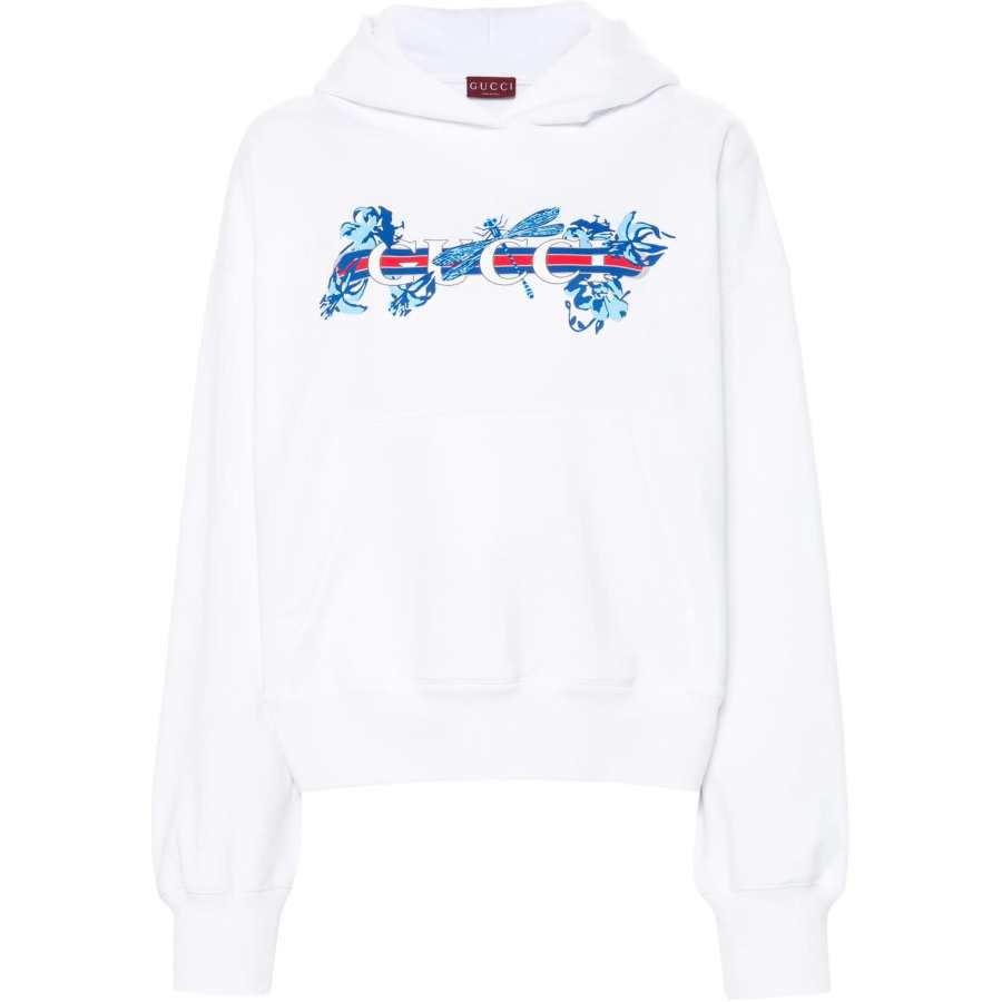 Gucci logo-print hoodie