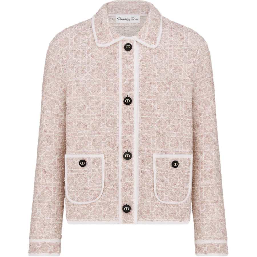 DIOR SS25 Jackets & Coats Women's Peach Blossom Pink