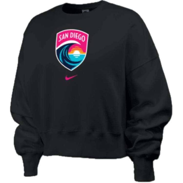 Nike Nike San Diego Wave Fc Phoenix Fleece Women's Nike Nwsl Crew-Neck Sweatshirt