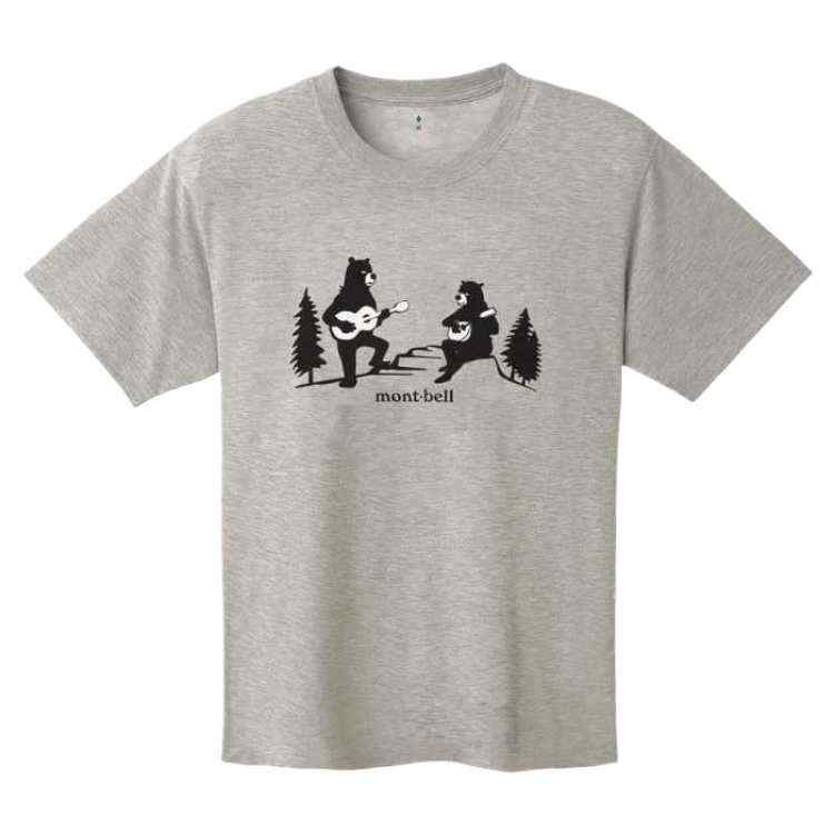 MONTBELL Quick Dry T Shirts Unisex