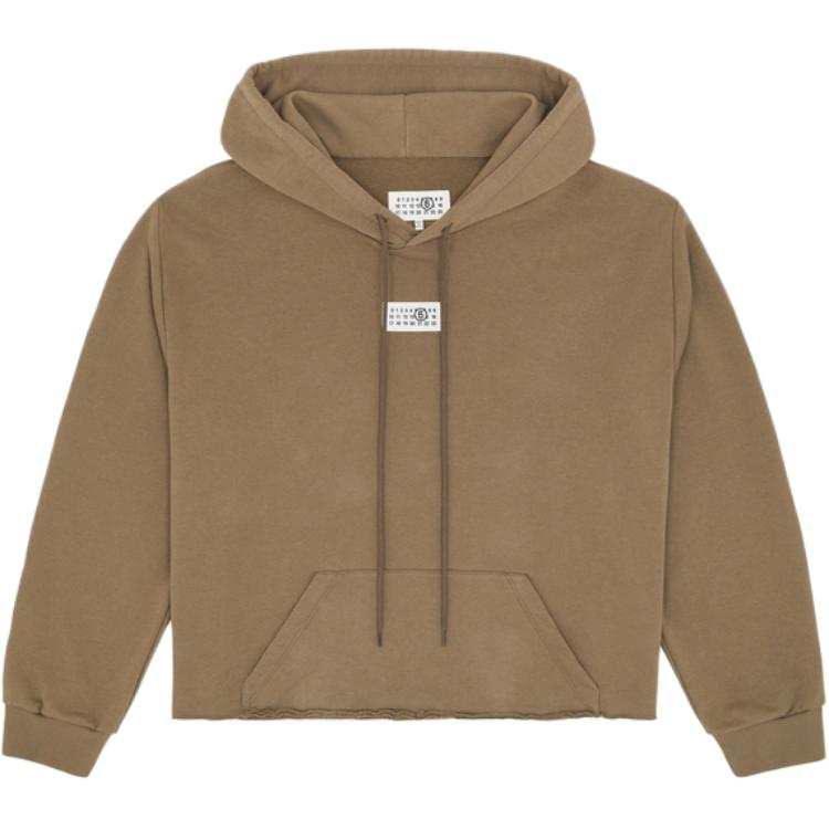 MM6 Maison Margiela Numeric Patch Drawstring Hoodie