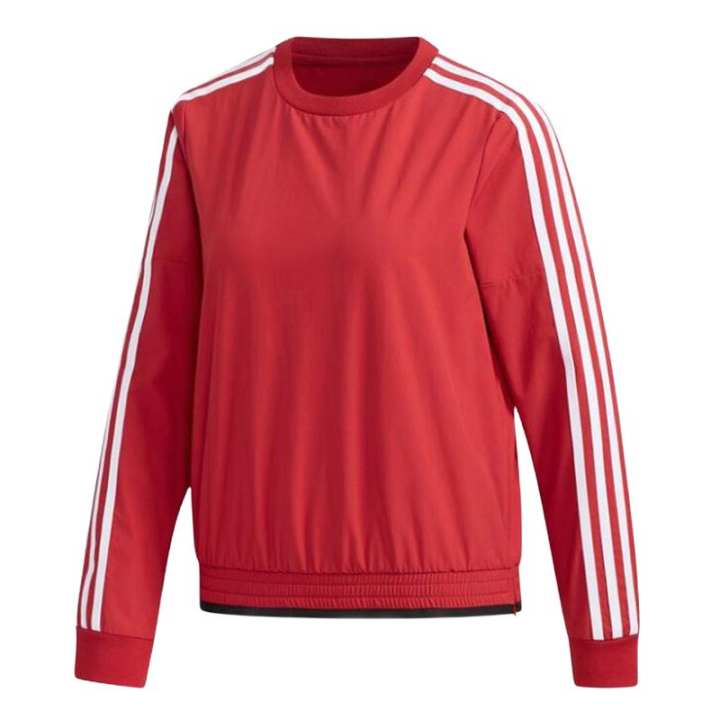 Adidas Adidas Sweatshirts Women's Red Crew Neck Moderate