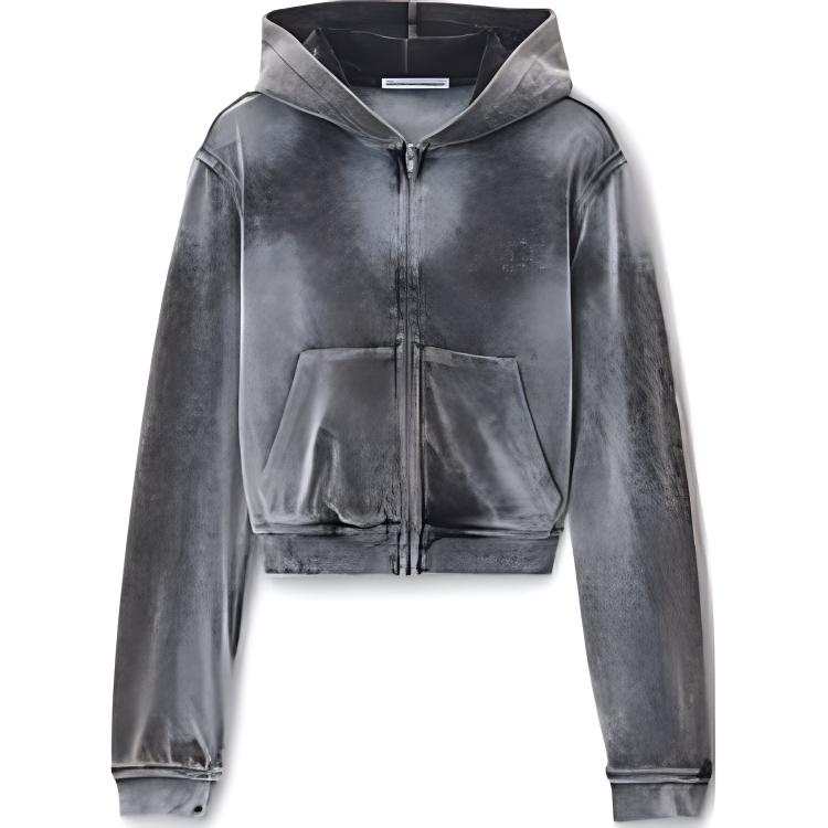Alexander Wang Velvet Hoodie