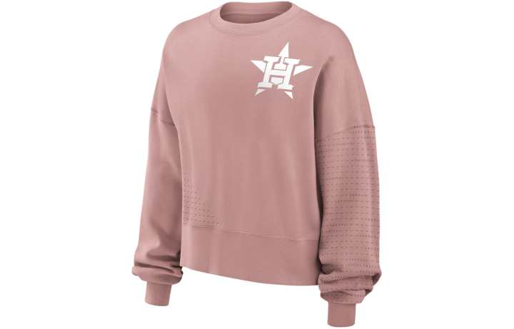 Nike Nike MLB Collaboration Sweatshirt Houston Astros Women's Pink