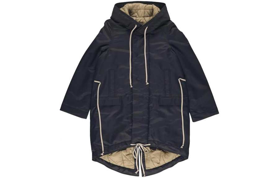 Rick Owens Drkshdw Luxor fishtail parka coat