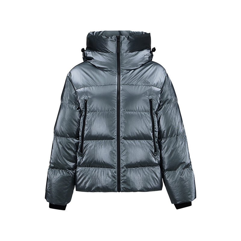 Skechers Wilderness Outdoor Collection FW24 Down Jacket Women's Asphalt Gray