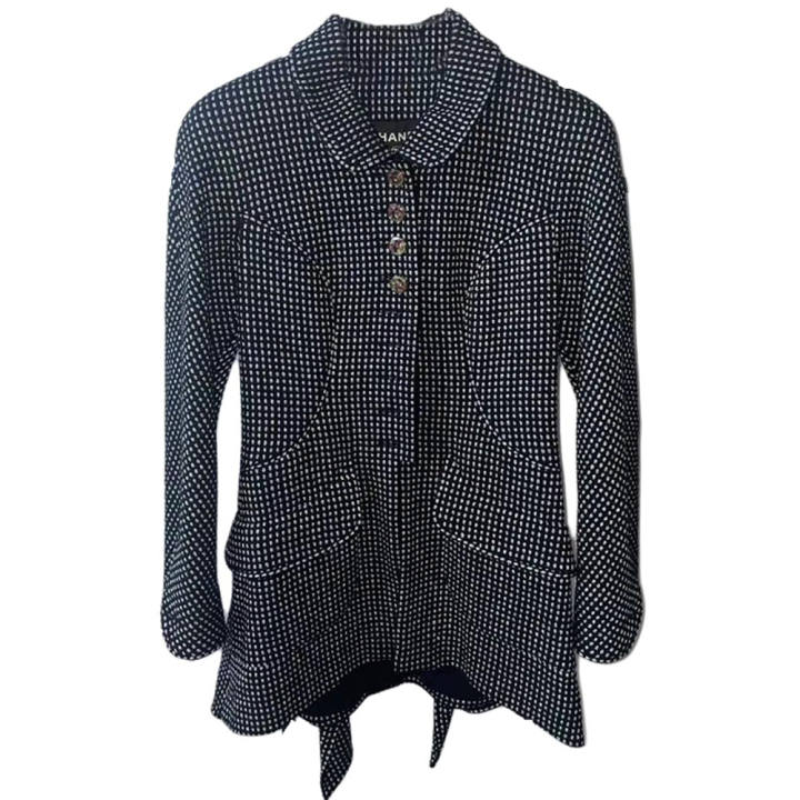 CHANEL CHANEL 20 Spring Show Style Jackets & Coats Women's Black
