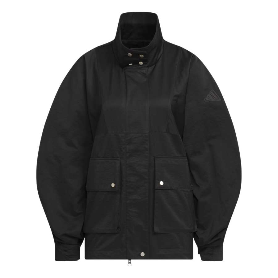 Adidas Adidas Jackets Women's Black Stand Collar Moderate Other