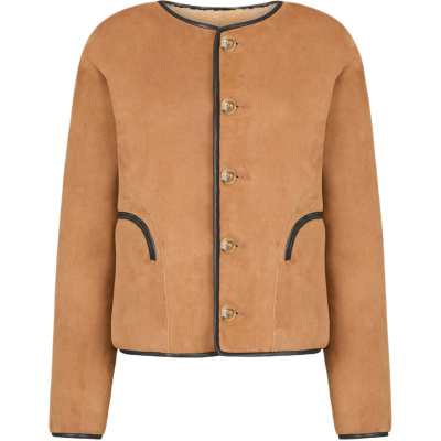 Blazé Milano Gliss Bolero Reversible Shearling Jacket