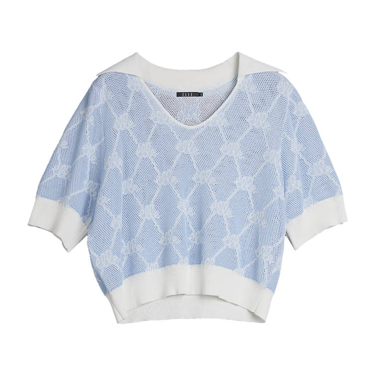ELLE Knitwear Women's Light Blue