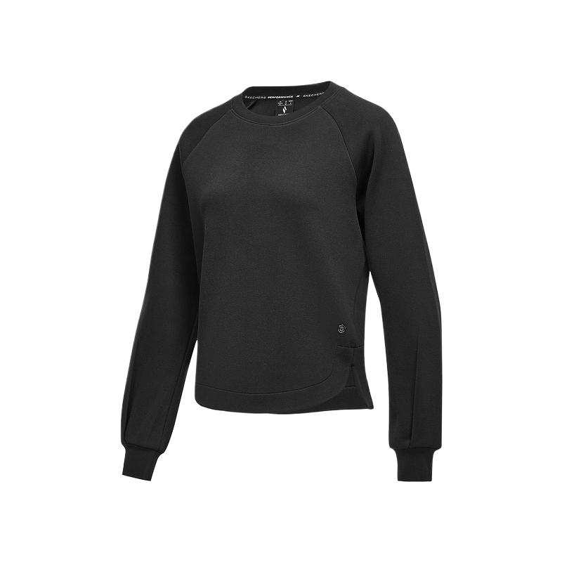 Skechers Comfortable Sports Collection Sweatshirt Women's Carbon Black