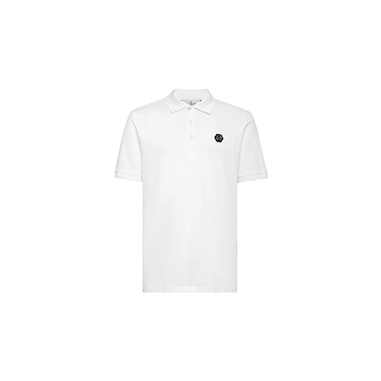 PHILIPP PLEIN Logo print Cotton Polo Shirt