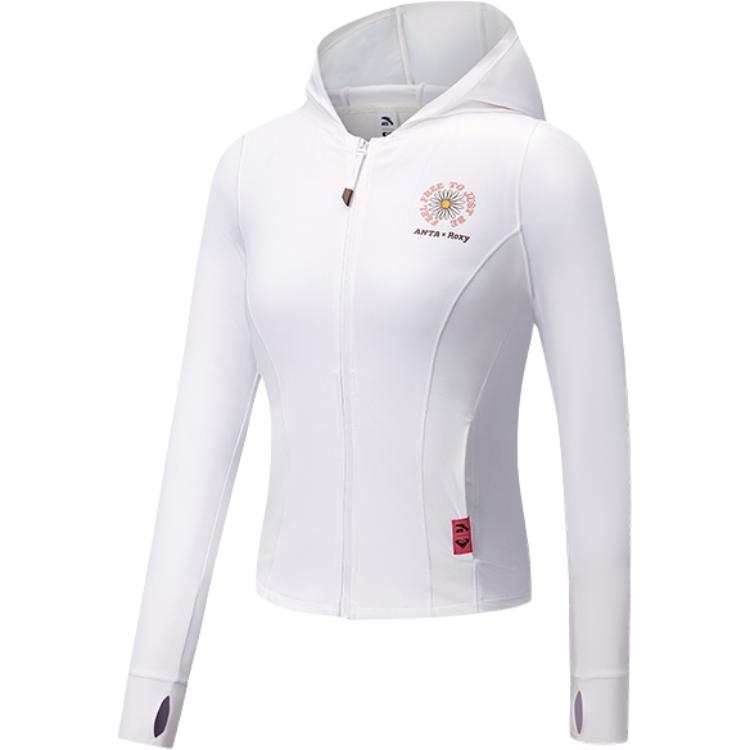 Anta x ROXY Life Collection Jackets & Coats Women's Snowflake White