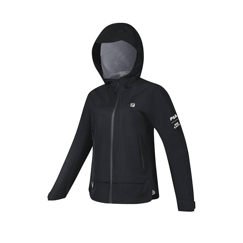 FILA x BBC EARTH Jacket Women's Pitch Black