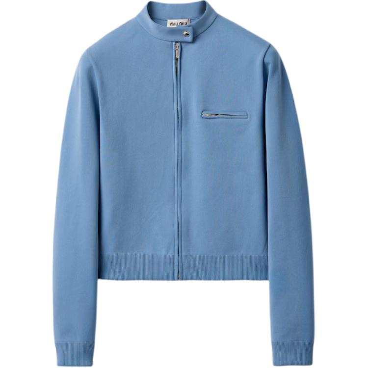 MIU MIU SS25 Knitwear Women's Blue