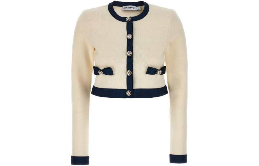 Self-portrait Self portrait Knitwear Women's Cream