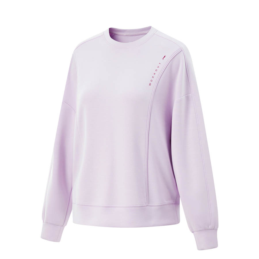 Li-Ning Li Ning Fitness Series Sweatshirt Women's Cloud Purple